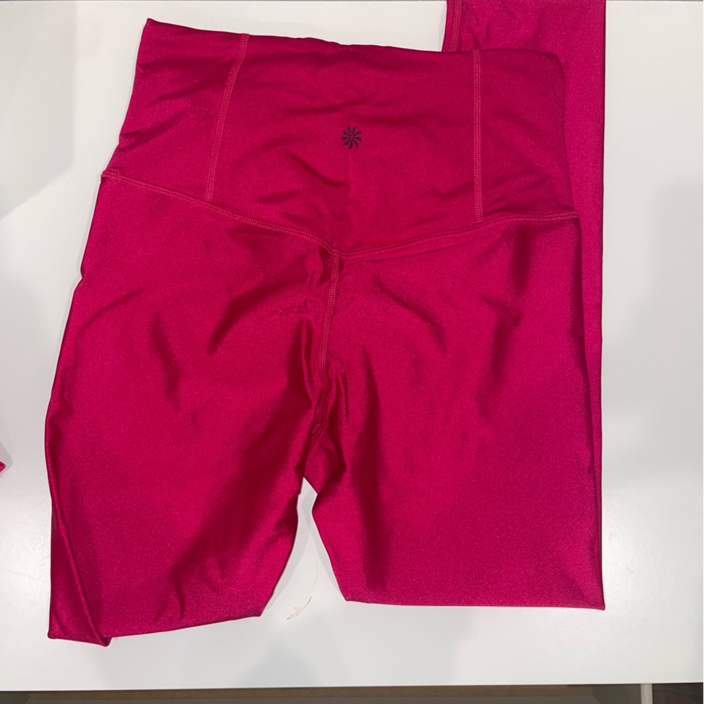 Hot pink leggings